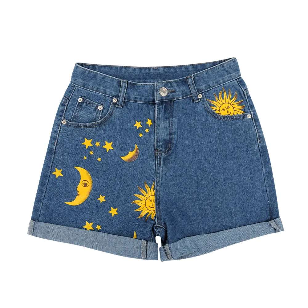Moon&Sun Denim Shorts
