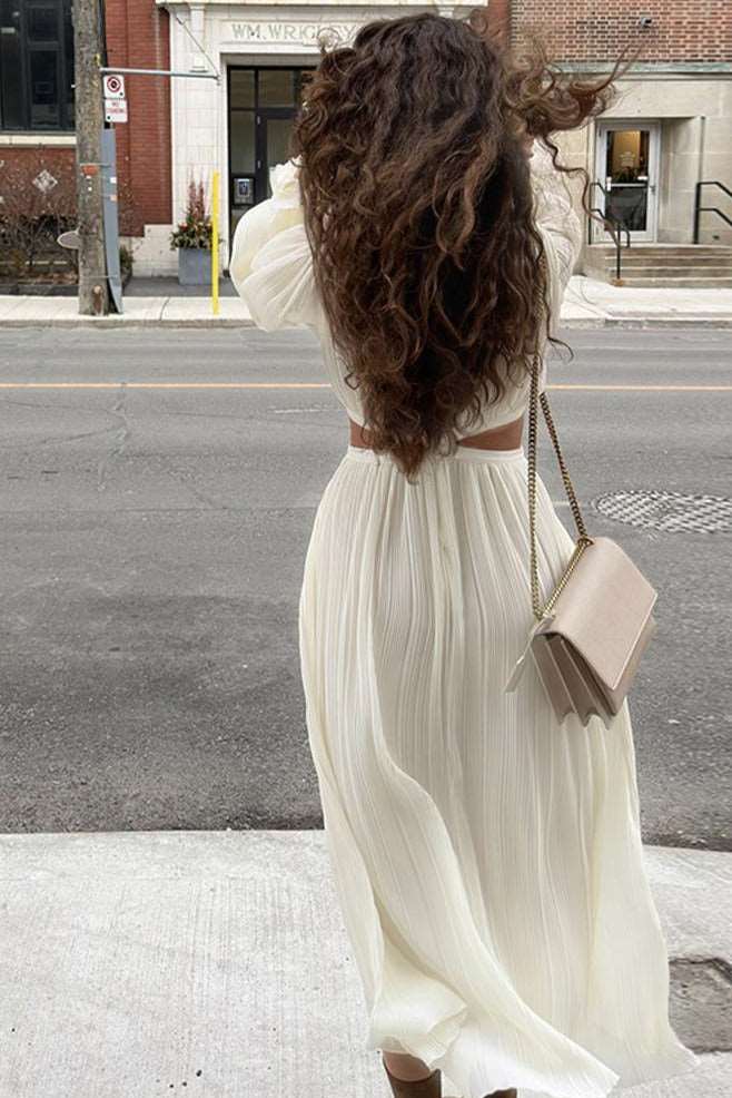 White Loose Dress