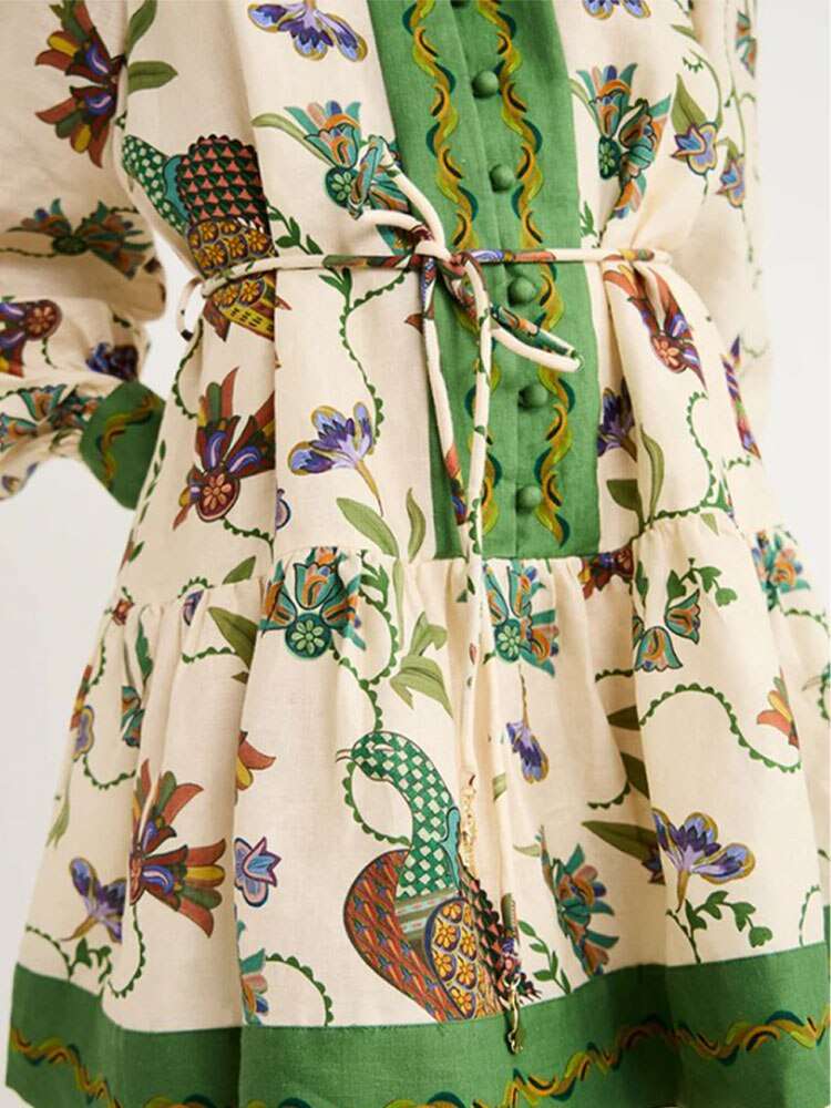 Artistry Vintage Floral Dress