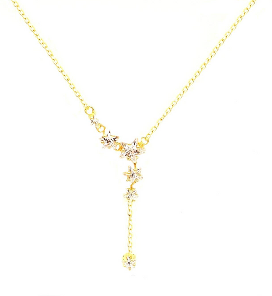 925 Sterling Silver Non-Tarnish Star Necklace